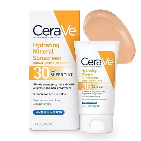 CeraVe Tinted Sunscreen with SPF 30