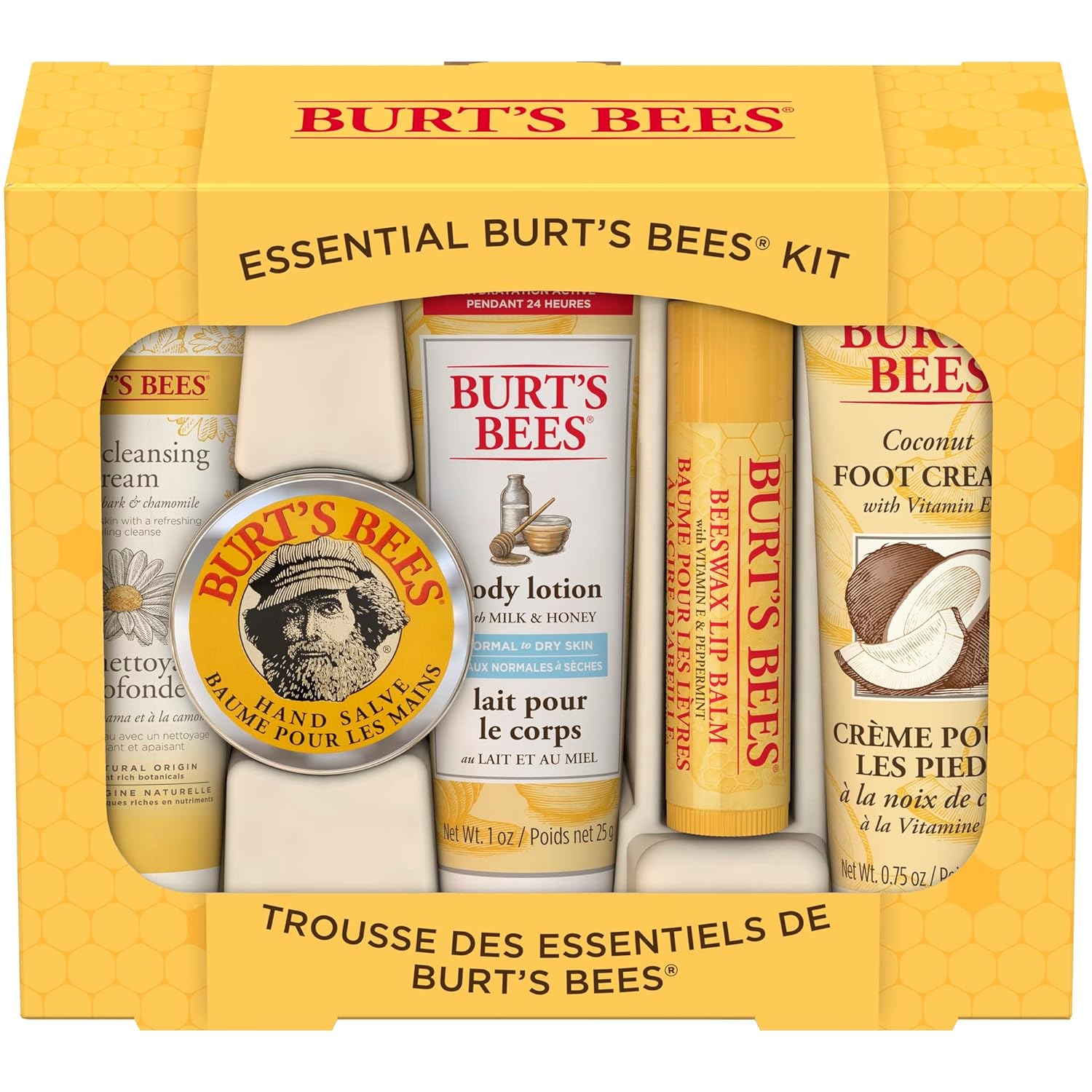 Burt’s Bees Christmas Gifts, 5 Stocking Stuffers Products, Everyday Essentials Set