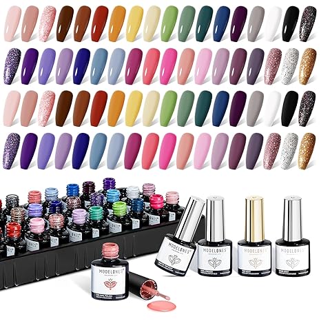 Modelones 40 PCS Gel Nail Polish Set