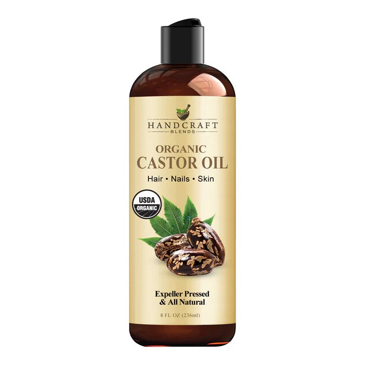 Handcraft Organic Castor Oil for Hair Growth